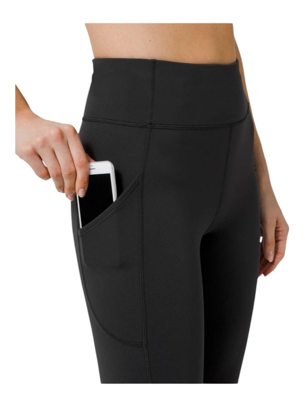 LULULEMON Black Invigorate Tight size 4 - Picture 3 of 7